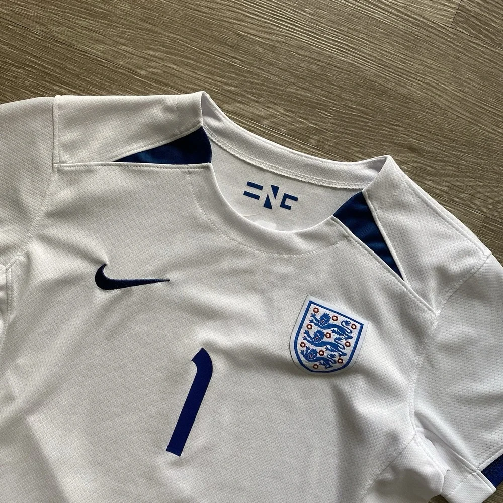 Nike Engineered England 2023 Home Match Jersey Women's XL White Dry-FIT Earps #1